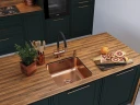 Кухонная мойка Emar PVD 44 EMB-127A PVD цвет Nano Coppery
