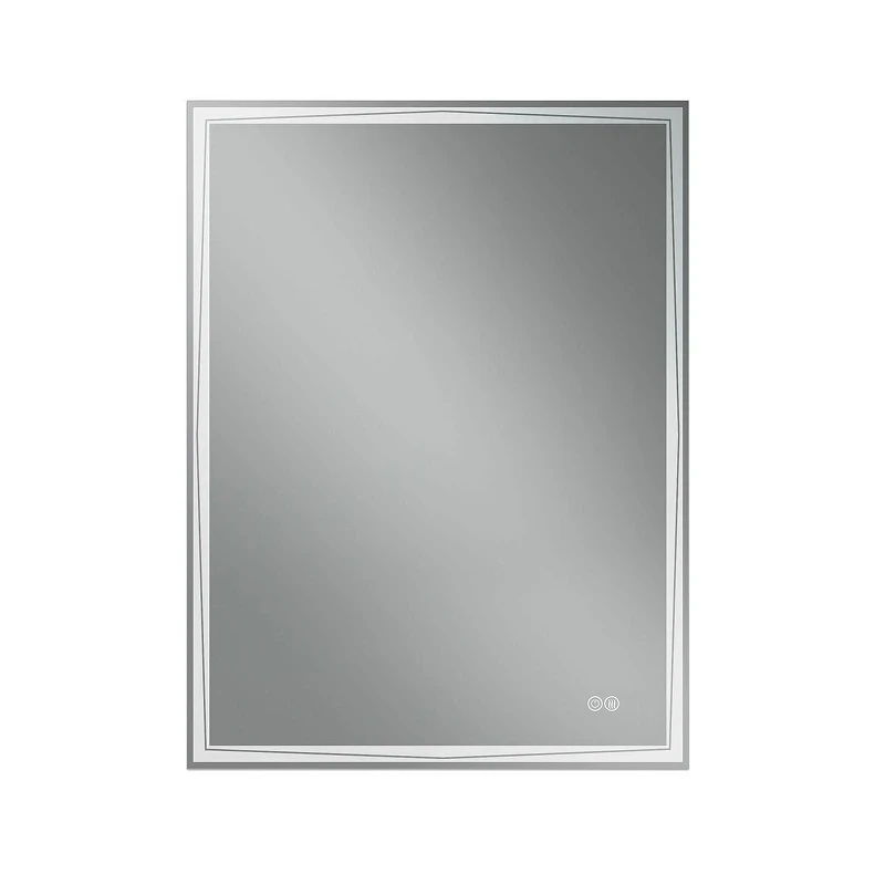 Зеркало Art&Max Firenze 60 AM-Fir-600-800-DS-F-H с подсветкой с сенсорным выключателем и подогревом