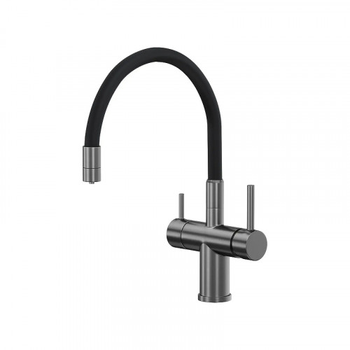 Смеситель для кухни Reflexion Lago RX9902BL цвет Оружейная сталь