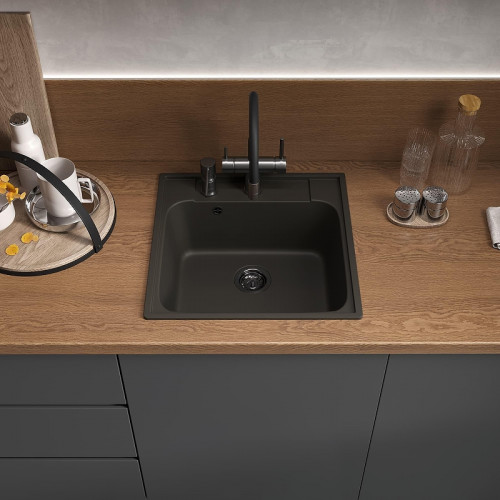 Смеситель для кухни Reflexion Lago RX9902BL цвет Оружейная сталь