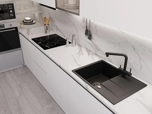 Кухонная мойка Emar Quartz 70 EMQ-1700.Q цвет Морион