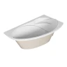 Акриловая ванна 1MarKa Julianna MG 150x90 R 01дж1595п цвет Белый