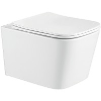 Унитаз Iberica Blanca Toledo Mini IB.TLM.234.1B1 подвесной Белый с сиденьем Микролифт