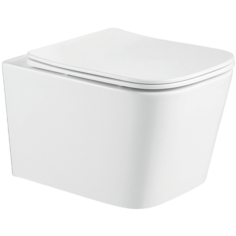 Унитаз Iberica Blanca Toledo Mini IB.TLM.234.1B1 подвесной Белый с сиденьем Микролифт