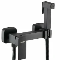 Гигиенический душ со смесителем Savol S-FXQ005H цвет Черный матовый