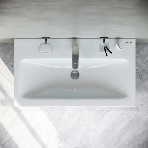 Тумба под раковину AM.PM Gem S 75 M91FSX0752OF Светлый дуб МДФ / ЛДСП