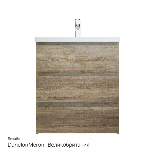 Тумба под раковину AM.PM Gem S 75 M91FSX0752OF Светлый дуб МДФ / ЛДСП