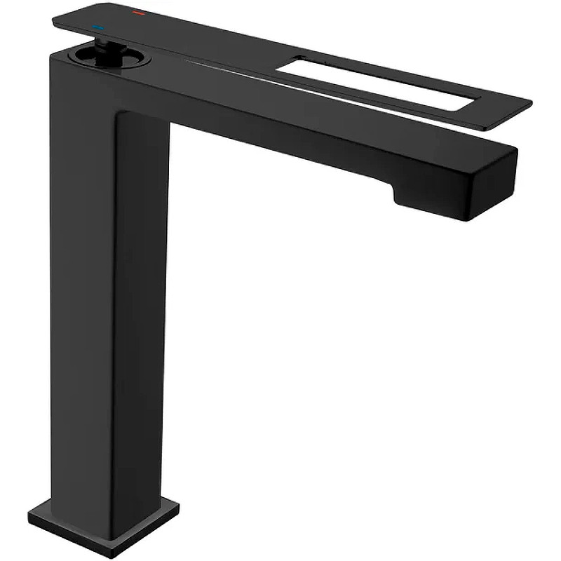 Смеситель для раковины Boheme Q 142-BB Черный латунь