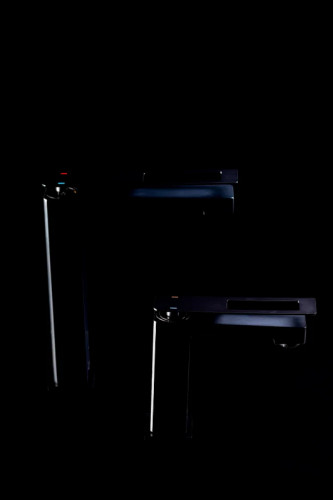 Смеситель для раковины Boheme Q 142-BB Черный латунь