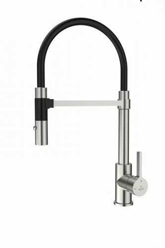 Смеситель для кухни Rose R133L цвет Сатин Черный