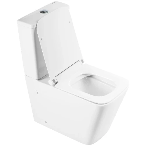 Унитаз компакт BelBagno Ardente R BB02093CPR/BB2112SC без бачка с сиденьем Микролифт фаянс напольный