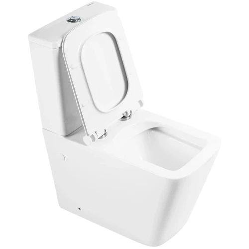 Унитаз компакт BelBagno Ardente R BB02093CPR/BB2112SC без бачка с сиденьем Микролифт фаянс напольный