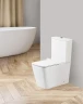Унитаз компакт BelBagno Ardente R BB02093CPR/BB2112SC без бачка с сиденьем Микролифт фаянс напольный
