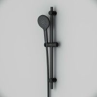 Душевой гарнитур AM.PM Like F0180022 Черный матовый нержавеющая сталь на стену