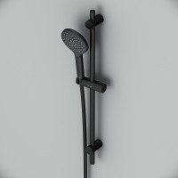 Душевой гарнитур AM.PM Like F0180022 Черный матовый нержавеющая сталь на стену