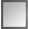 Зеркало ASB-Woodline Каталина 80 Grey 12080 с подсветкой Серое массив дерева, стекло