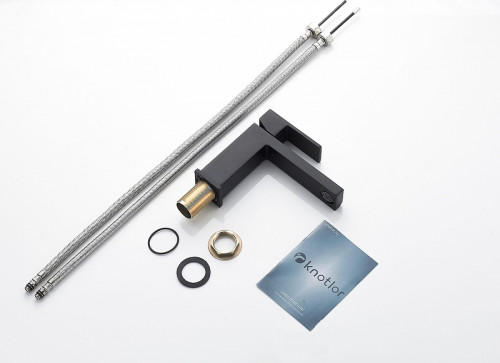 Смеситель для раковины Knotlor Stable KN-20/BL цвет Черный матовый