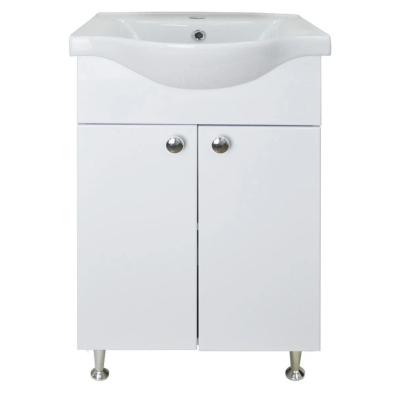 Тумба с раковиной Loranto Моника 55 CS00071365 цвет Белый