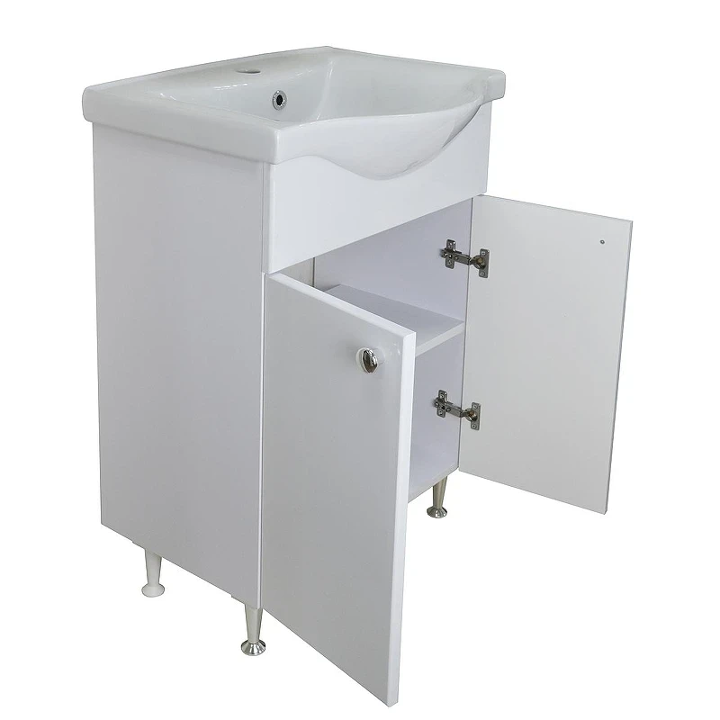 Тумба с раковиной Loranto Моника 55 CS00071365 цвет Белый