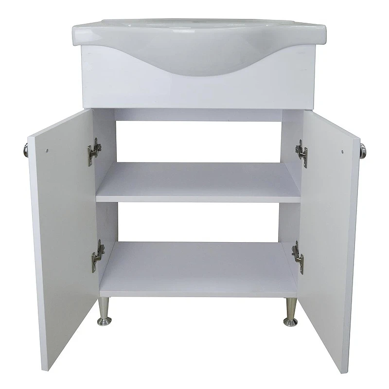 Тумба с раковиной Loranto Моника 55 CS00071365 цвет Белый