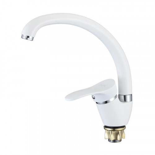 Смеситель для кухни D-Lin D150405-C цвет Белый