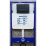 Унитаз с инсталляцией BelBagno Uno-Tor BB5177CH-TOR/SC + WellWant Standart 50 WWISI111BB с сиденьем Микролифт и Черной матовой клавишей смыва