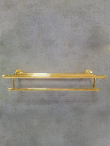 Полка для полотенец AltroBagno Corposo 081507 Gl цвет Золото