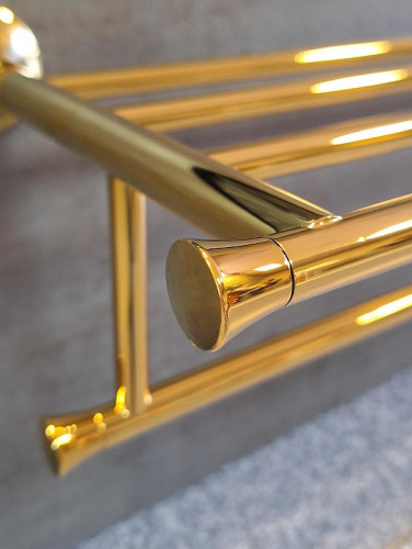 Полка для полотенец AltroBagno Corposo 081507 Gl цвет Золото
