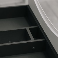 Тумба с раковиной Bond Cube 80 T01805-S05B подвесная Белая матовая МДФ / ЛДСП