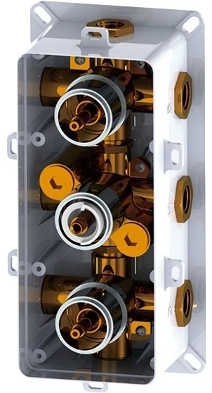 Смеситель для душа RGW Shower Panels SP-41-01 21140541-11 с термостатом Хром встраиваемый