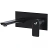 Смеситель для раковины RGW Shower Panels SP-46B 51140546-04 Черный матовый латунь встраиваемый