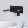 Смеситель для раковины RGW Shower Panels SP-46B 51140546-04 Черный матовый латунь встраиваемый