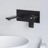 Смеситель для раковины RGW Shower Panels SP-46B 51140546-04 Черный матовый латунь встраиваемый