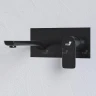 Смеситель для раковины RGW Shower Panels SP-46B 51140546-04 Черный матовый латунь встраиваемый