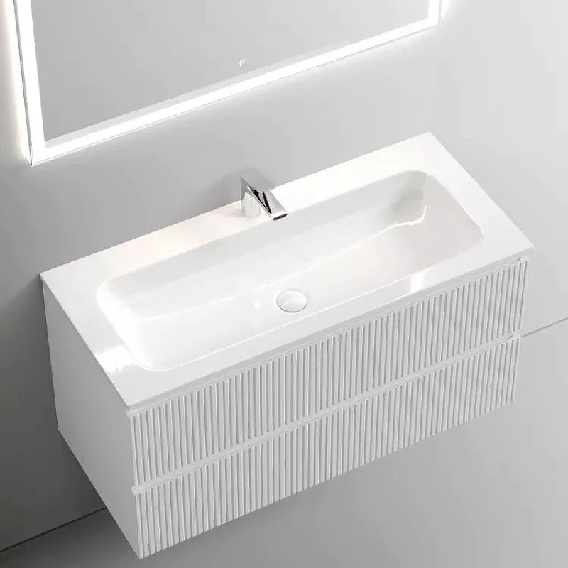 Тумба под раковину Sancos Snob T 100 SNT100W подвесная Bianco МДФ / ЛДСП