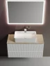 Тумба под раковину Sancos Snob T 100 SNT100W подвесная Bianco МДФ / ЛДСП