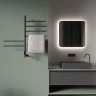 Электрический полотенцесушитель Vincea 43х80 VTD-1S2CGE Графит нержавеющая сталь