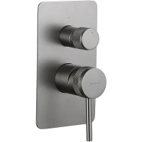 Смеситель для душа Allen Brau Priority 5.31011-MG Графит брашированный латунь встраиваемый