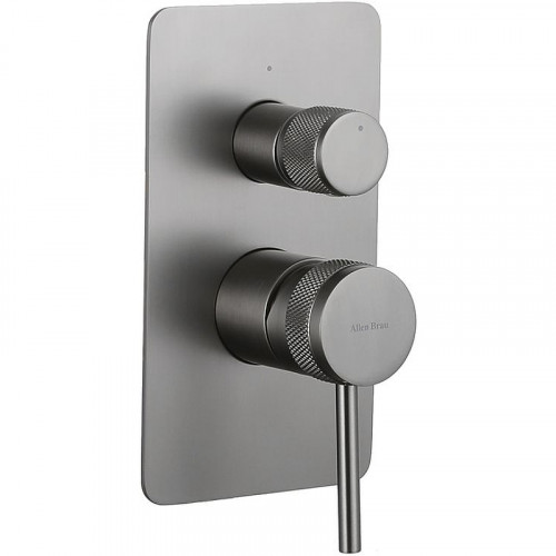 Смеситель для душа Allen Brau Priority 5.31011-MG Графит брашированный латунь встраиваемый