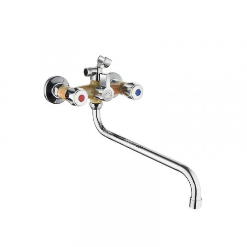 Смеситель для ванны Plstart PL2210-30 универсальный цвет Хром Мрамор