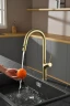 Смеситель для кухни AQUAme Cucina AQM9905BG цвет Шлифованное золото