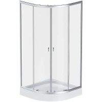 Душевой уголок AM.PM X-Joy Twin Slide 90х90 W88E-205-090MT64 профиль Хром матовый стекло прозрачное