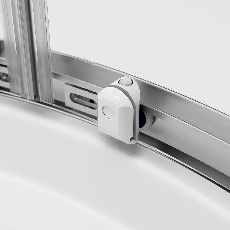 Душевой уголок AM.PM X-Joy Twin Slide 90х90 W88E-205-090MT64 профиль Хром матовый стекло прозрачное