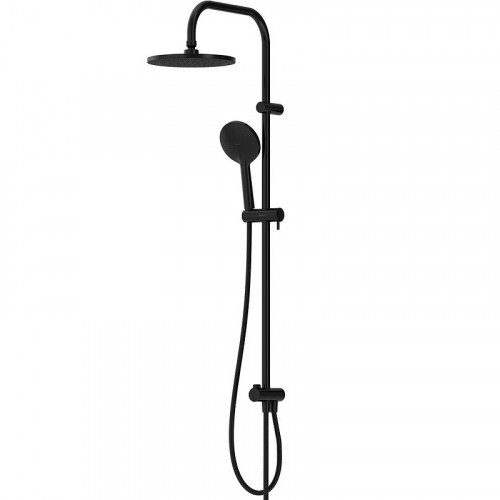 Душевая система Damixa Jupiter 977000300 Черная матовая нержавеющая сталь на стену