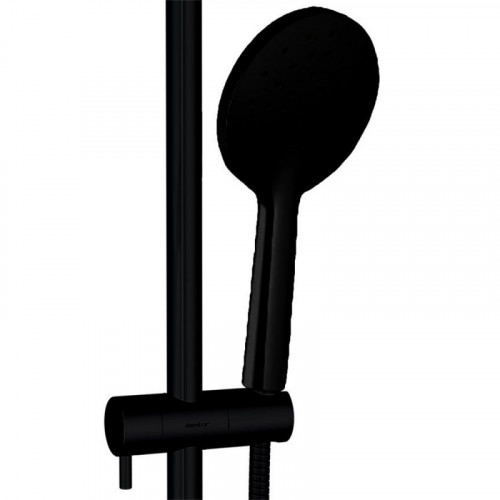 Душевая система Damixa Jupiter 977000300 Черная матовая нержавеющая сталь на стену