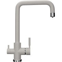 Смеситель для кухни Ulgran Classic U-019-331 Белый латунь