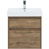 Тумба под раковину Aquanet Nova Lite 60 249512 подвесная Дуб рустикальный МДФ / ЛДСП