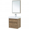 Тумба под раковину Aquanet Nova Lite 60 249512 подвесная Дуб рустикальный МДФ / ЛДСП