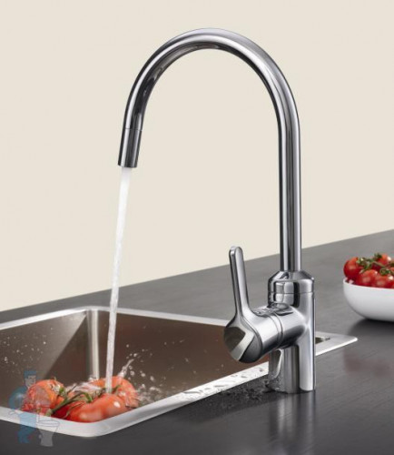 Смеситель для кухни Kludi Bingo Star 428039678 Нержавеющая сталь латунь