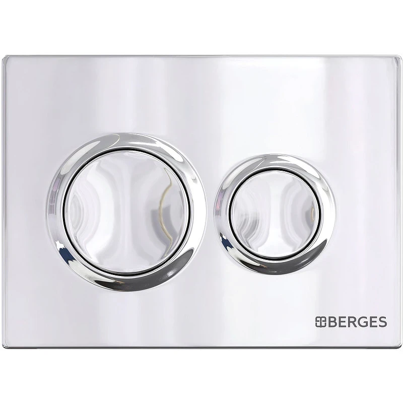 Комплект унитаза Berges Albit S с инсталляцией Novum 525 043318 с сиденьем Микролифт и клавишей смыва Хром глянец фарфор подвесной